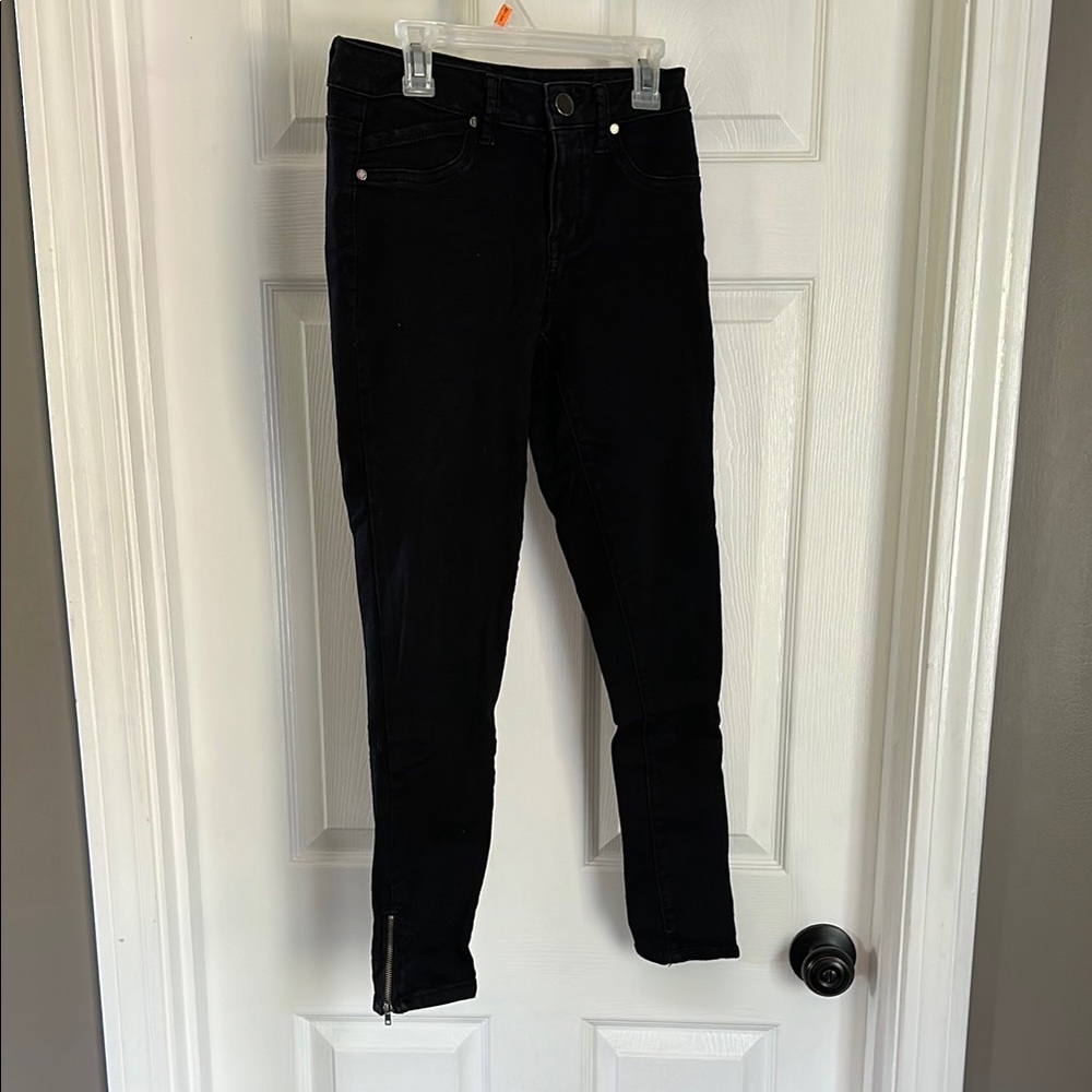 1822 Denim Black Skinny Jeans Modern Fit